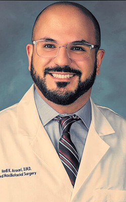 Headshot of Dr. Hadi Ansari BURKE